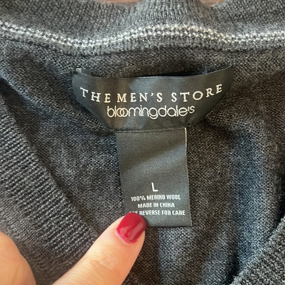 Medium grey cashmere sweater - Picture 2 of 3